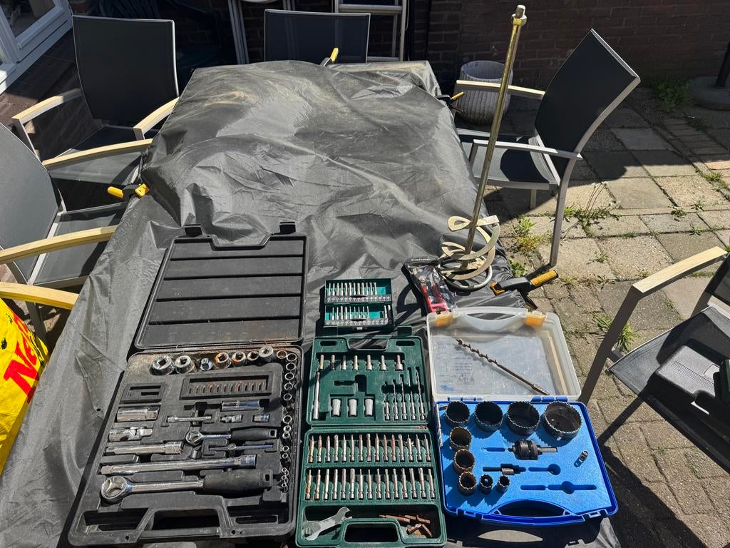 Stanley doppenset en bitset - Incompleet, Ophalen, Gebruikt