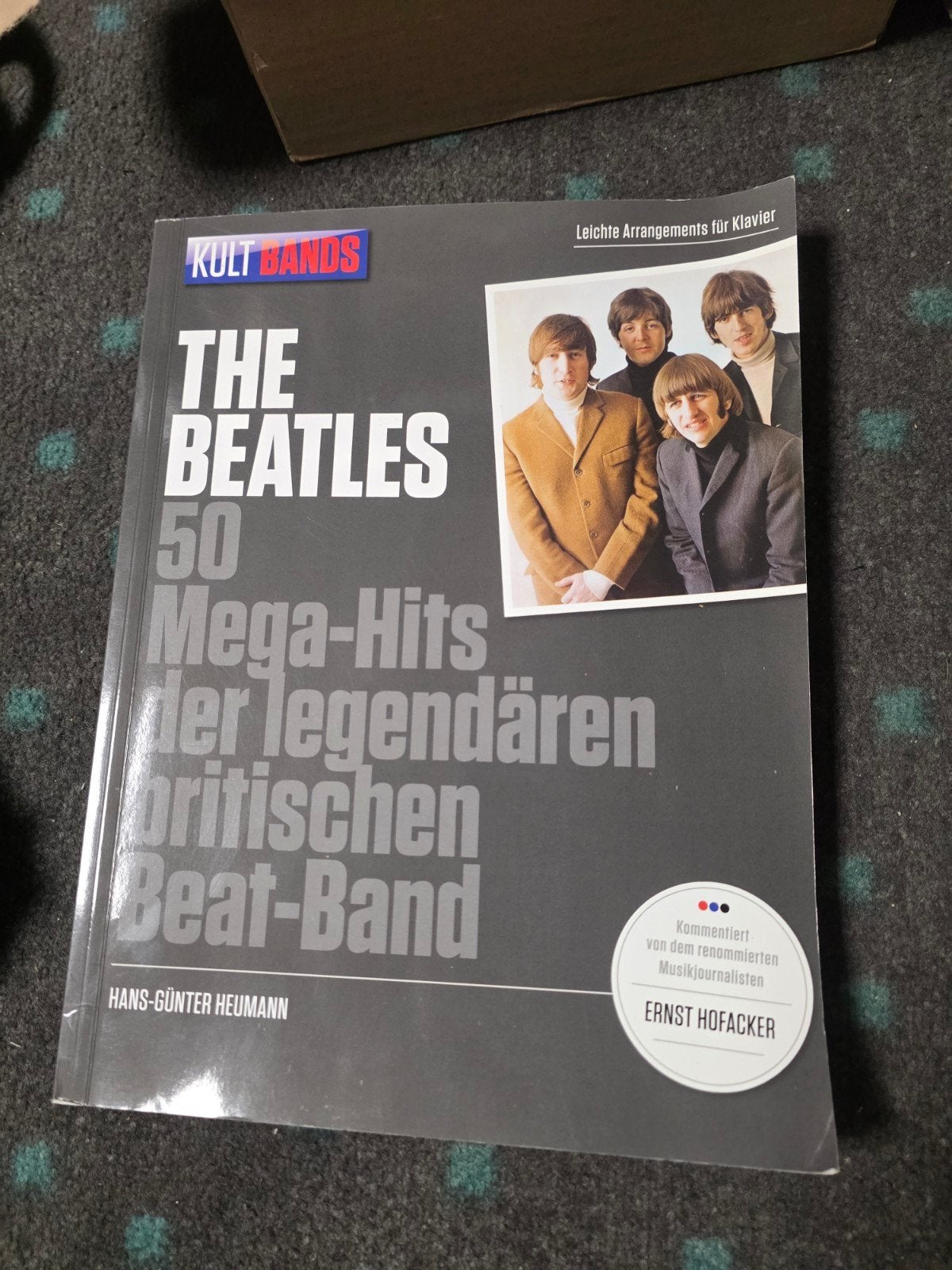 The Beatles - 50 Mega-Hits bladmuziek voor piano, Ophalen of Verzenden, Zo goed als nieuw, Artiest, Hans-Günter Heumann