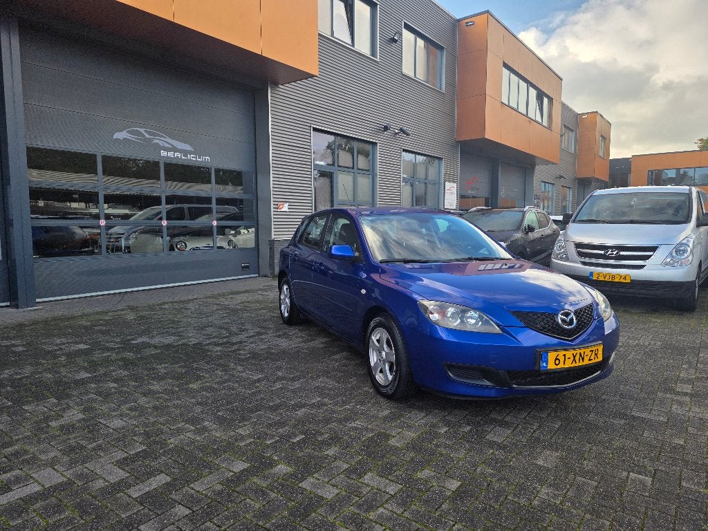 Mazda 3 1.6 S VT Hatchback Eerste eigenaar Airco new APK!!, Auto's, Voorwielaandrijving, Dealer onderhouden, Stof, Parkeersensor