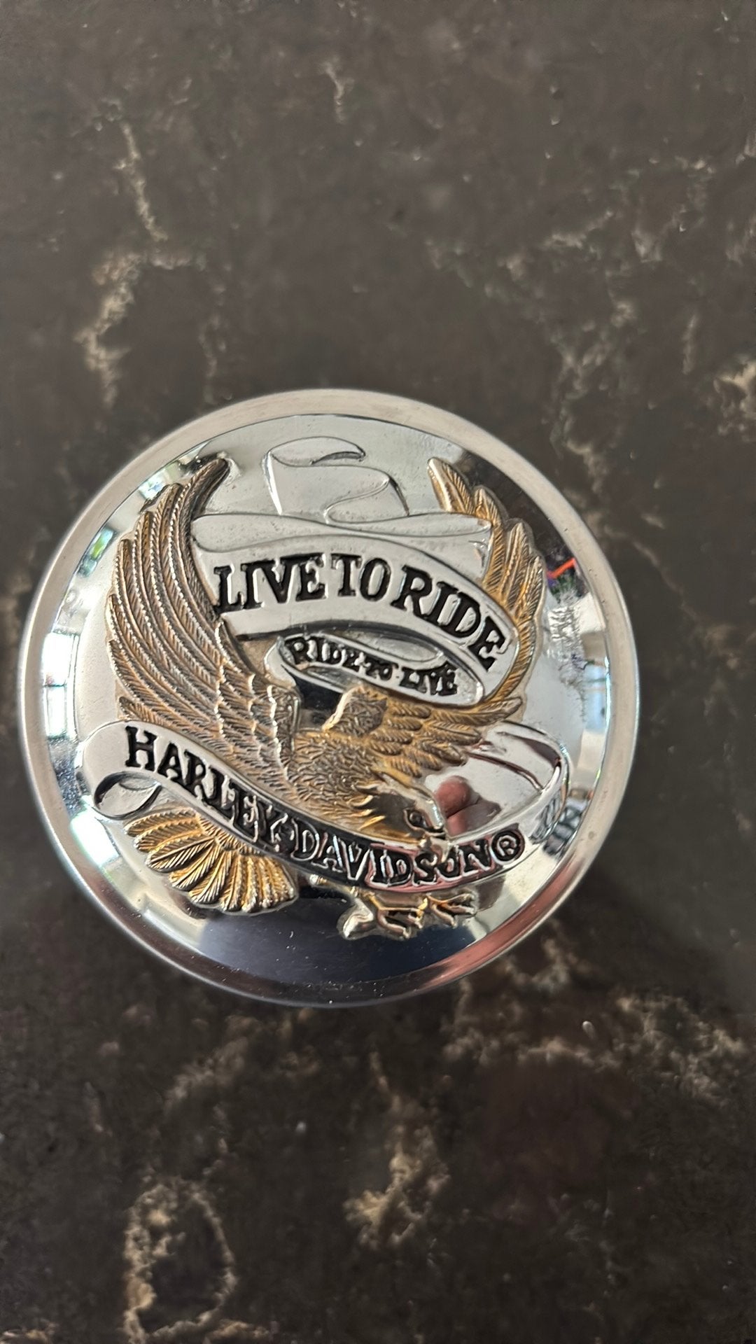 Benzine dop Harley-Davidson, Ophalen of Verzenden