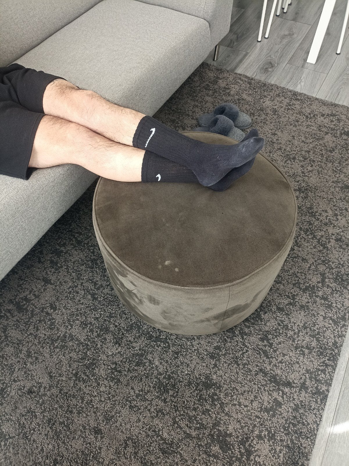 Poef, Ophalen, Overige materialen, Minder dan 50 cm, Gebruikt