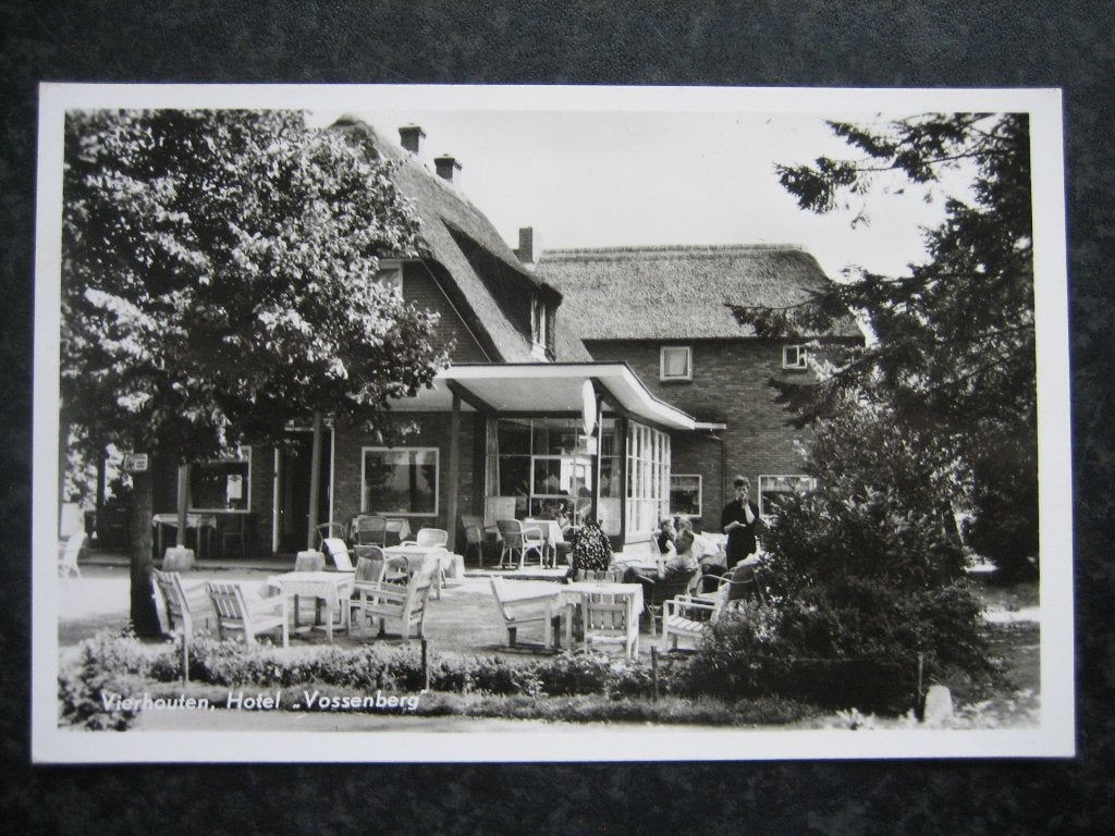 VIERHOUTEN Hotel Vossenberg 1957, Ophalen of Verzenden, 1940 tot 1960, Gelderland
