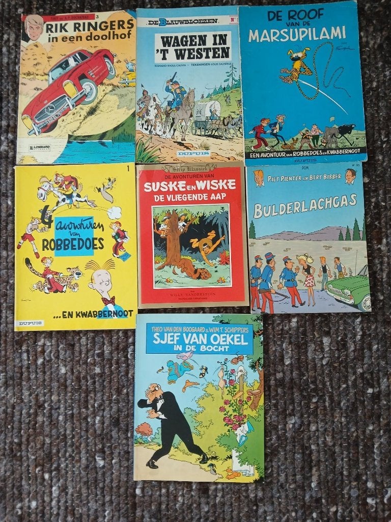 Verzameling Stripboeken, Boeken, Stripboeken, Meerdere stripboeken, Ophalen of Verzenden, Gelezen
