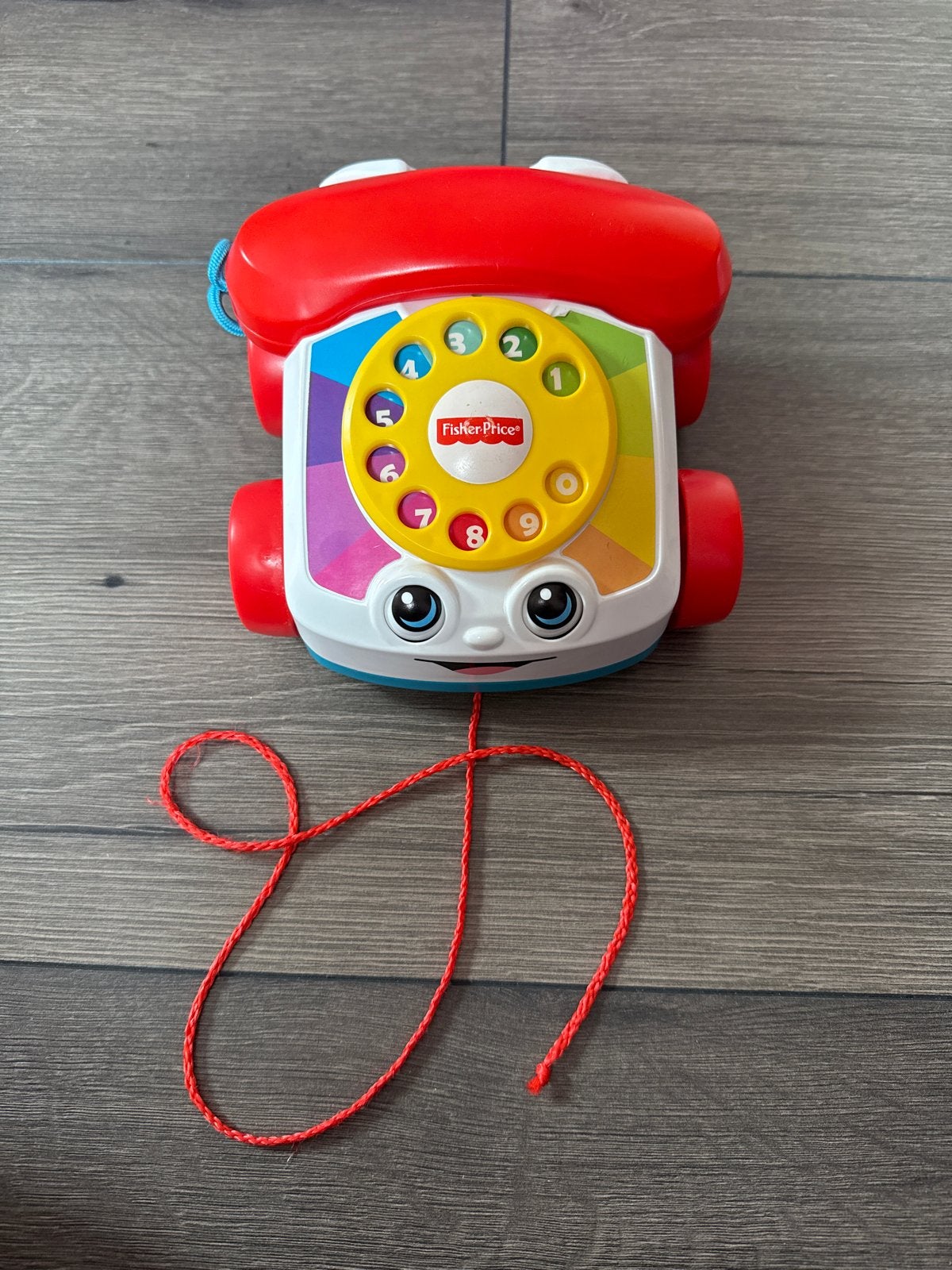 Fisher-Price Peutertelefoon, Kinderen en Baby's, Ophalen of Verzenden, Gebruikt, Duw- of Trekspeelgoed, Met geluid