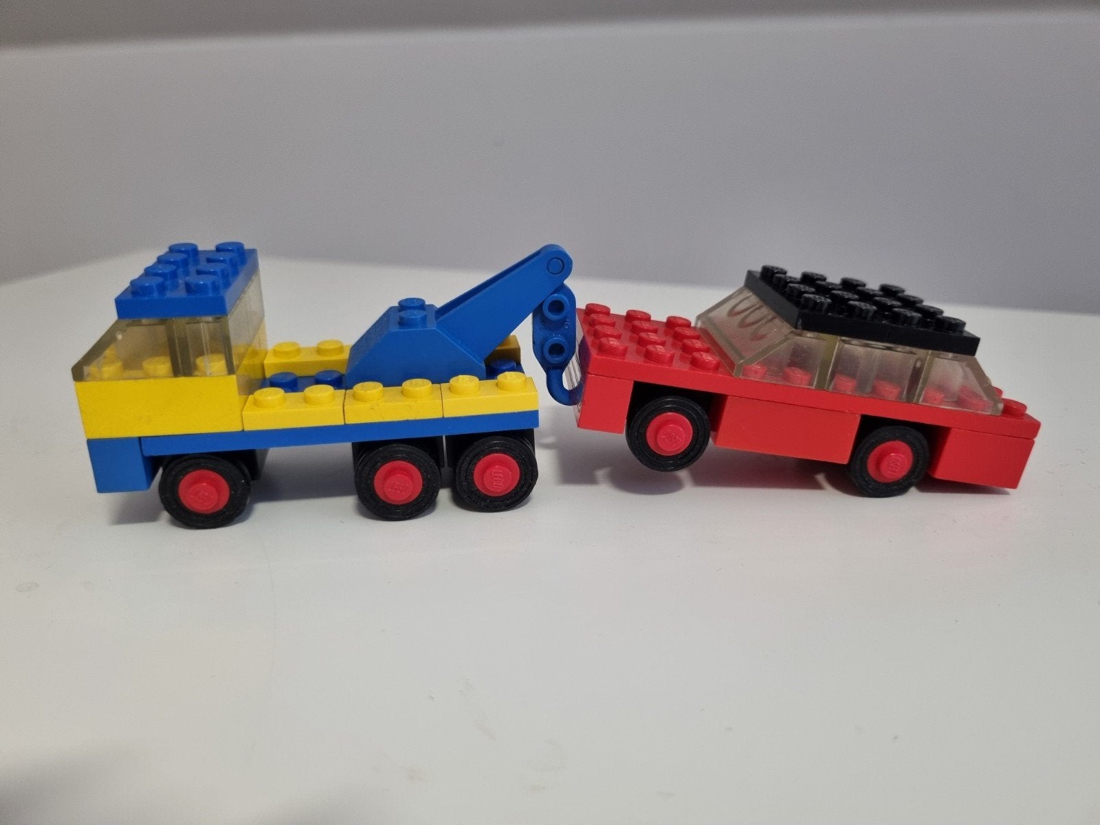 Lego Vintage 651 Tow Truck and Car (1972), Ophalen of Verzenden, Gebruikt