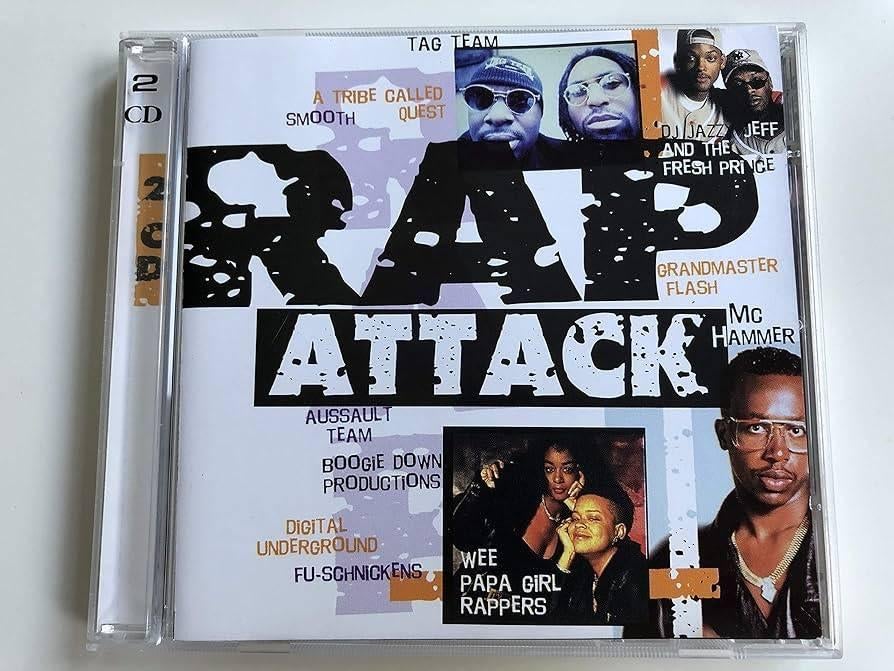 Ruil of koop Dubbel CD Rap Attack (Disky 1997), Cd's en Dvd's, Cd's | Verzamelalbums, Gebruikt, Hiphop en Rap, Ophalen of Verzenden