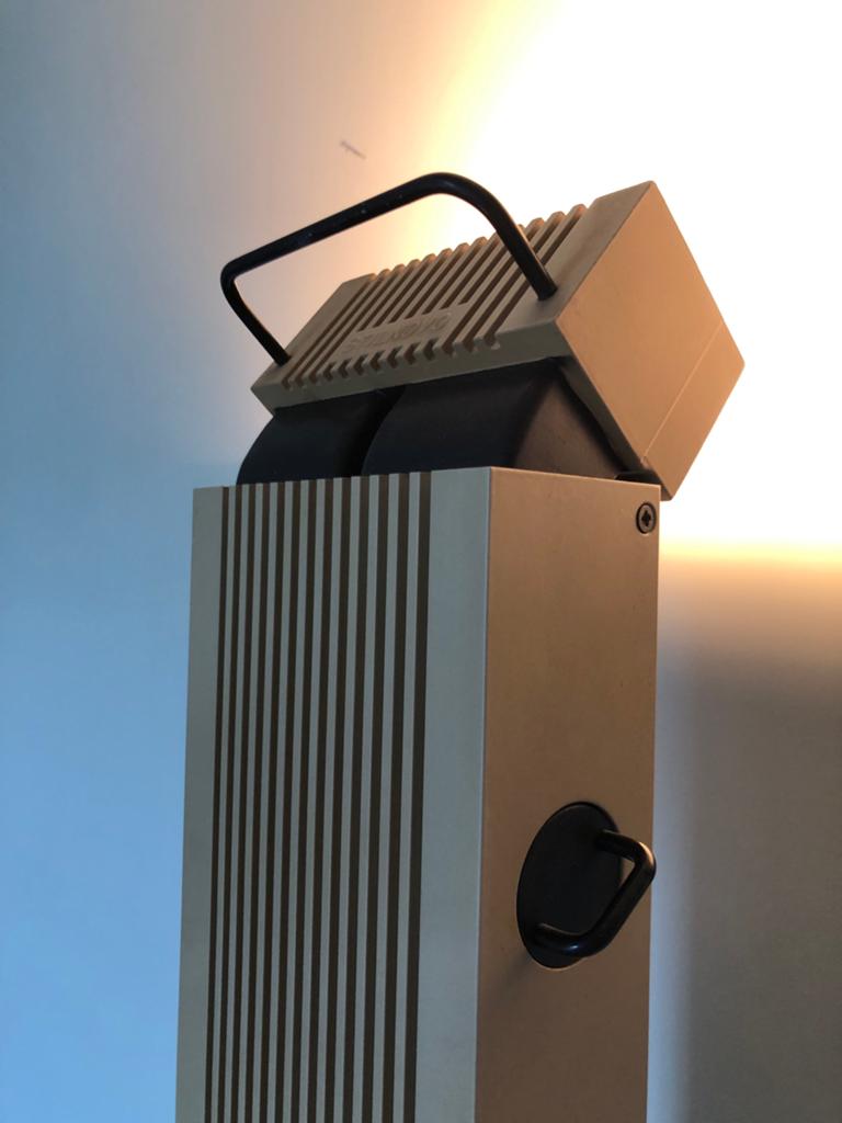 Stilnovo Zagar vloerlamp - Italiaans Design 80’s, Huis en Inrichting, Ophalen, Metaal, 150 tot 200 cm, Gebruikt