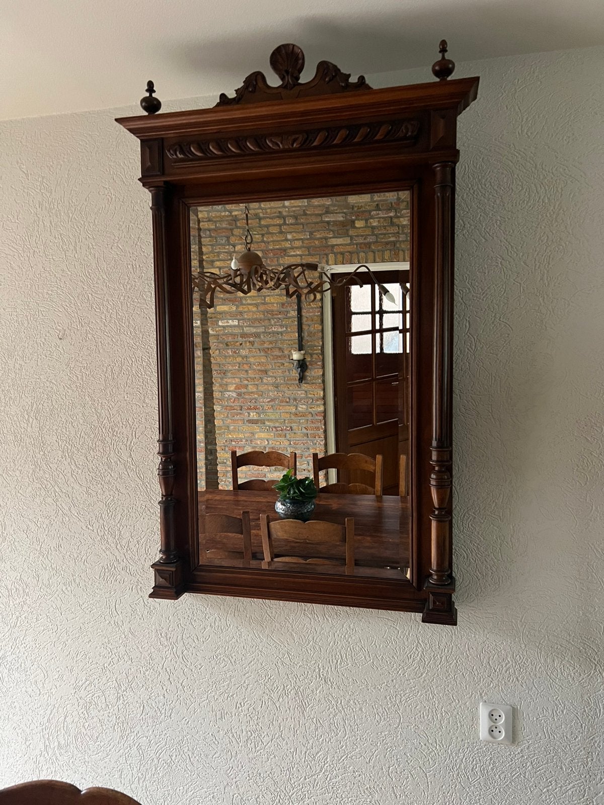 Mooie spiegel…, Ophalen of Verzenden, Rechthoekig