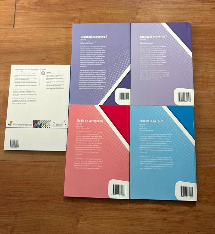 Mbo marketing studieboeken, Ophalen of Verzenden, Gelezen, Economie en Marketing