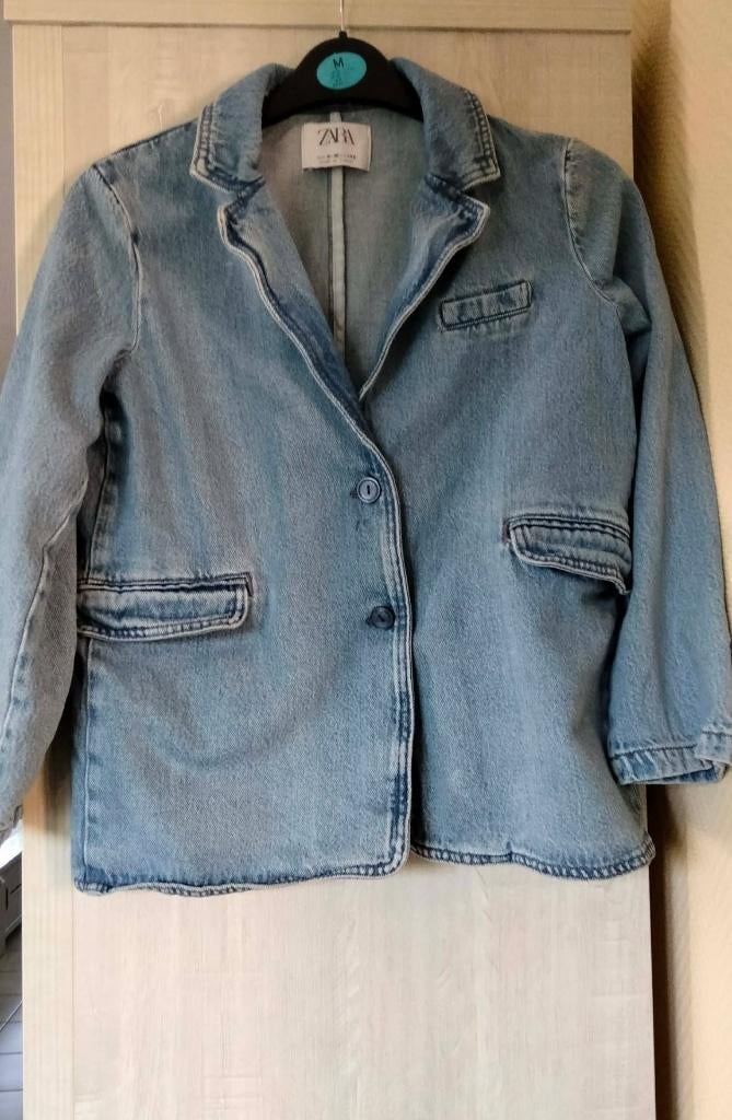 jeans vest / jas Zara maat 140, Gebruikt, Meisje, Ophalen of Verzenden, Zara