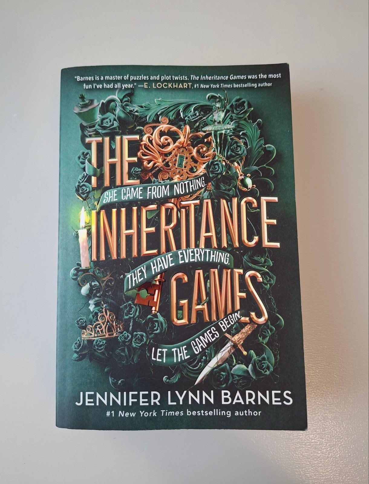 The Inheritance Games - Jennifer Lynn Barnes (Engels), Boeken, Ophalen of Verzenden, Nederland, Jennifer Lynn Barnes, Gelezen