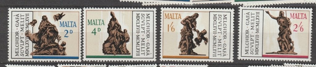 TSS Kavel 340072 Malta   pf minr 356-359, Ophalen, Malta, Postfris