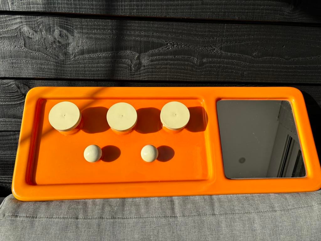 Zeldzame Vintage SALC Italy Design Kapstok Space Age 1970, Huis en Inrichting, Woonaccessoires | Kapstokken, Minder dan 100 cm