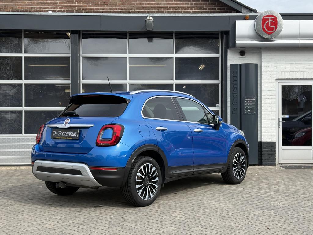 Fiat 500X Cross 1.0 GSE City Cross (bj 2020), Voorwielaandrijving, Stof, Gebruikt, Blauw