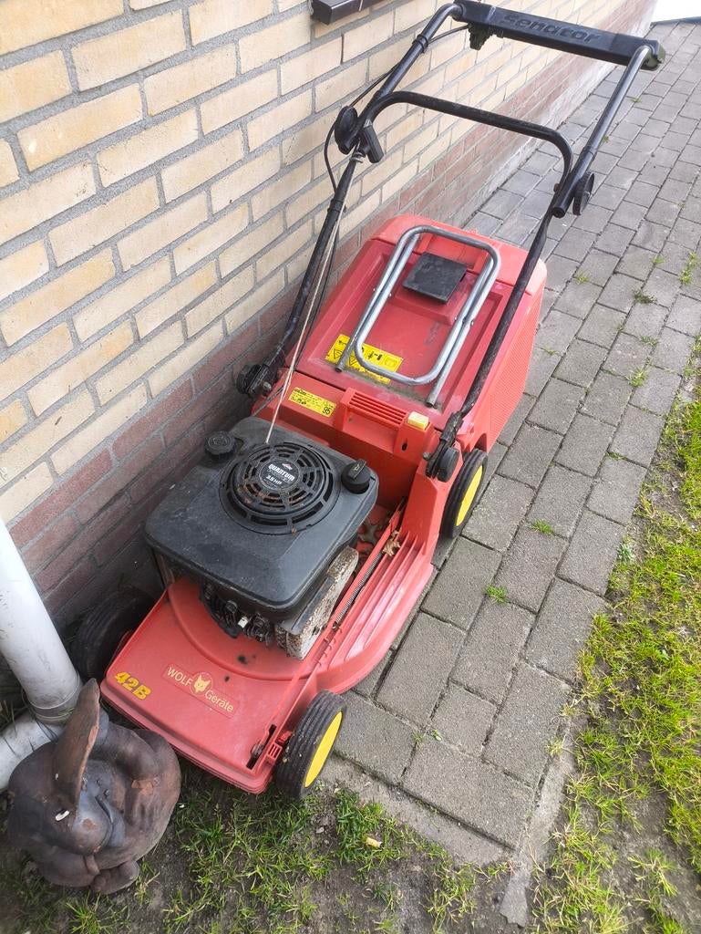 Wolf-Garten 42B benzine grasmaaier 3,5 pk, Tuin en Terras, Grasmaaiers, Ophalen of Verzenden