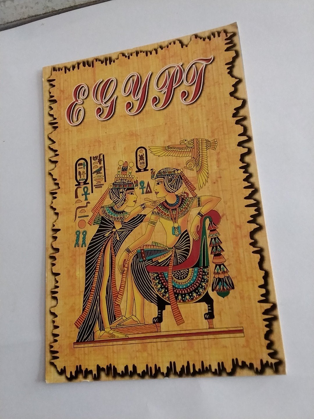 Oude ansichtkaart Egypte - Gelopen, Ophalen of Verzenden, 1980 tot heden, Gelopen