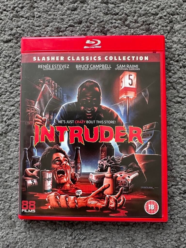 Intruder (1989). Blu ray, Ophalen of Verzenden, Zo goed als nieuw, Horror
