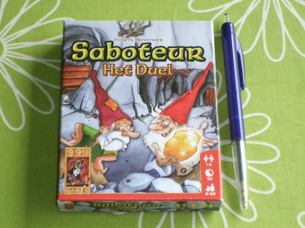 Saboteur - Het duel - kaartspel, Hobby en Vrije tijd, Gezelschapsspellen | Kaartspellen, Een of twee spelers, Ophalen of Verzenden