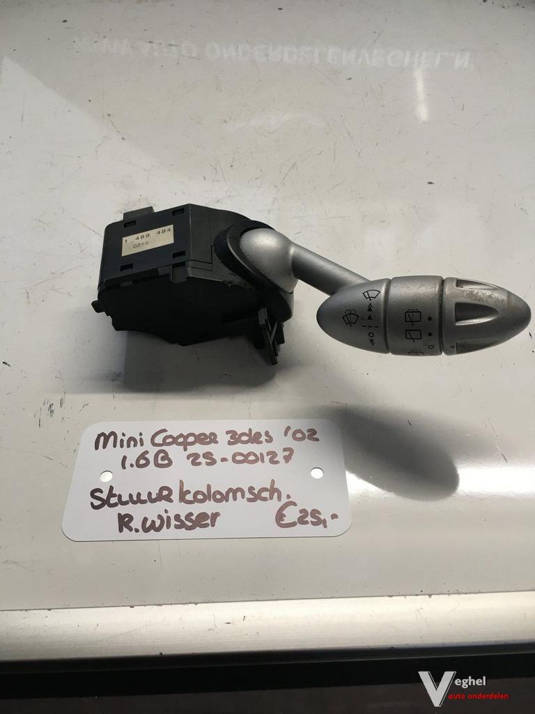 Mini Cooper 1.6 3drs 2002   Ruitenwisserschakelaar   1 489 4, Auto-onderdelen, Dashboard en Schakelaars, Gebruikt, Ophalen of Verzenden