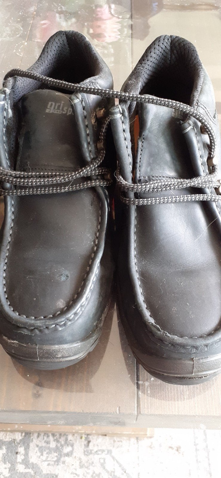 Werkschoenen maat 40 stalen neus, Ophalen of Verzenden, Zo goed als nieuw, Zwart, Werkschoenen