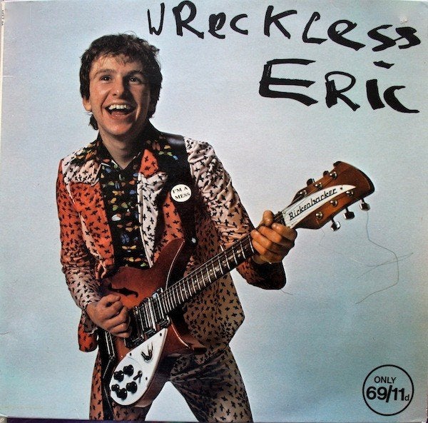 wreckless eric/same-punk/powerpop/pub/rock-10 inch bruin vin, LP, Gebruikt, 10 inch, Verzenden