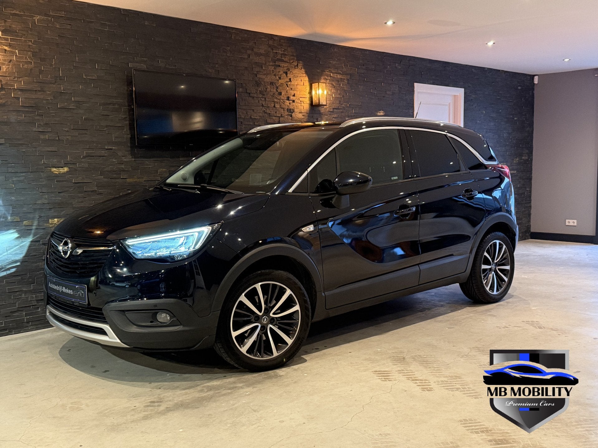 Opel Crossland X 1.2 Turbo Bj: 2018 / Automaat / Navi / Came, Auto's, 840 kg, Gebruikt, Euro 6, Blauw