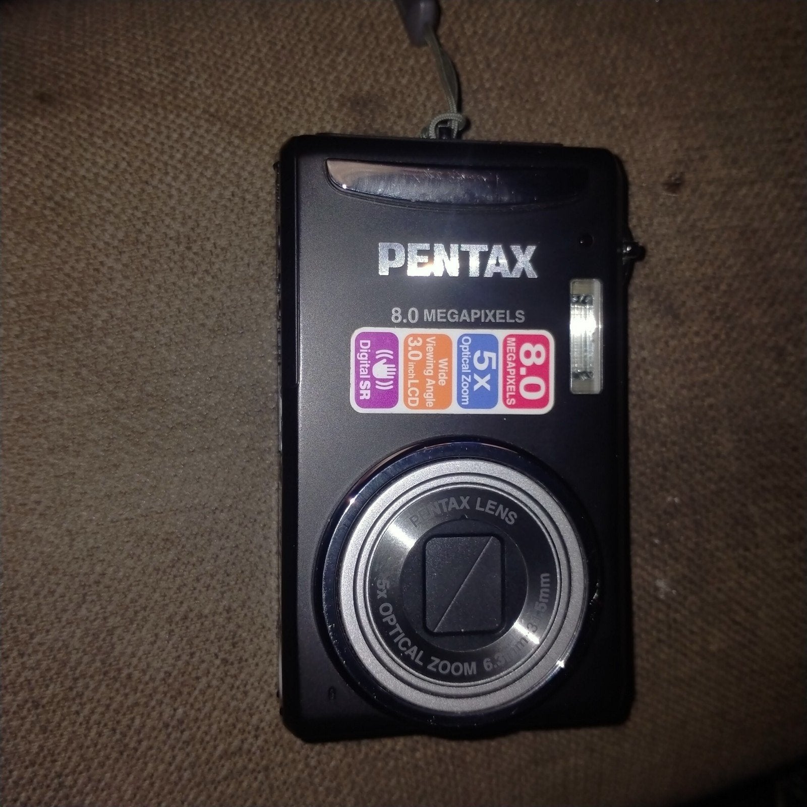 Pentax Optio V20 Compactcamera met 8.0 Megapixels, Gebruikt, Ophalen of Verzenden, Compactcamera, 4 t/m 7 keer
