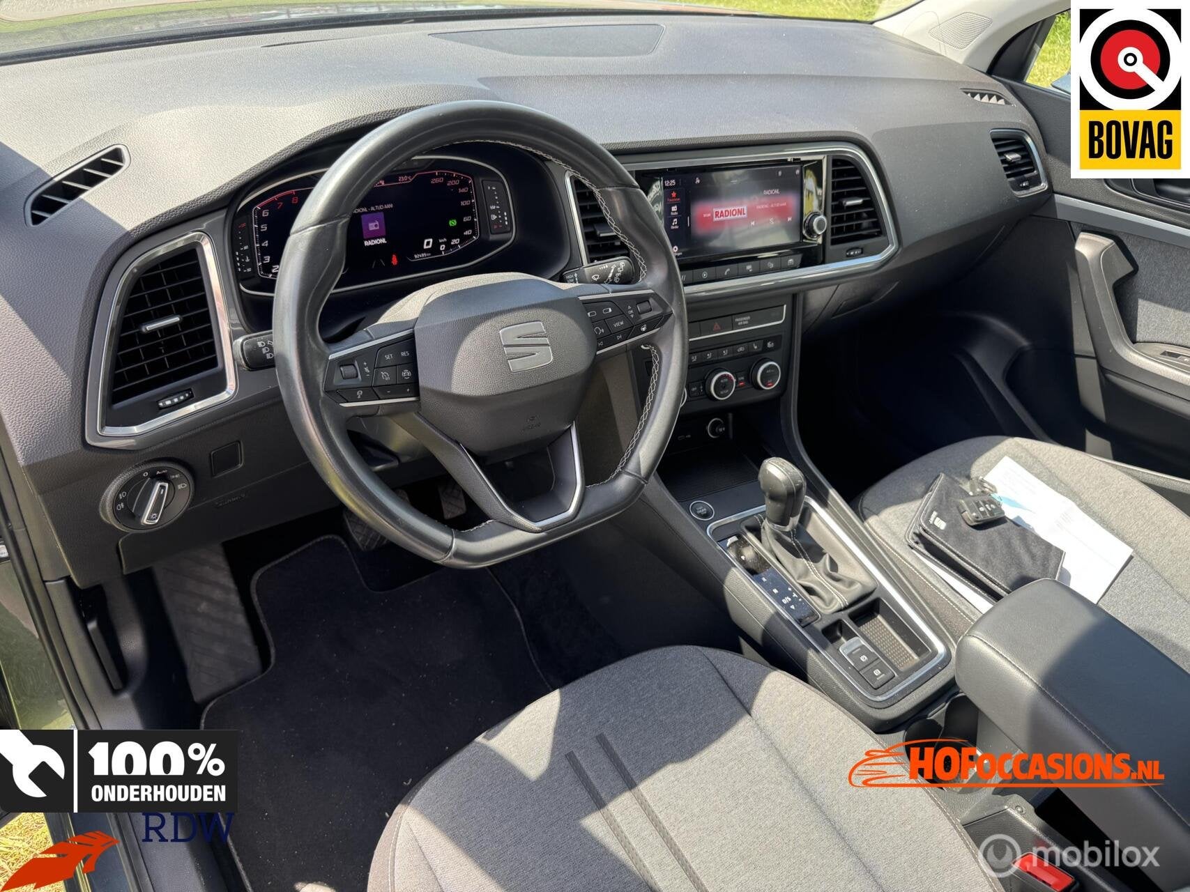 Seat Ateca 1.5 TSI Style AUTOMAAT/ADAPT.CRUISE/VIRTUAL/TREKH, Auto's, Seat, 15 km/l, 4 cilinders, Ateca, Grijs