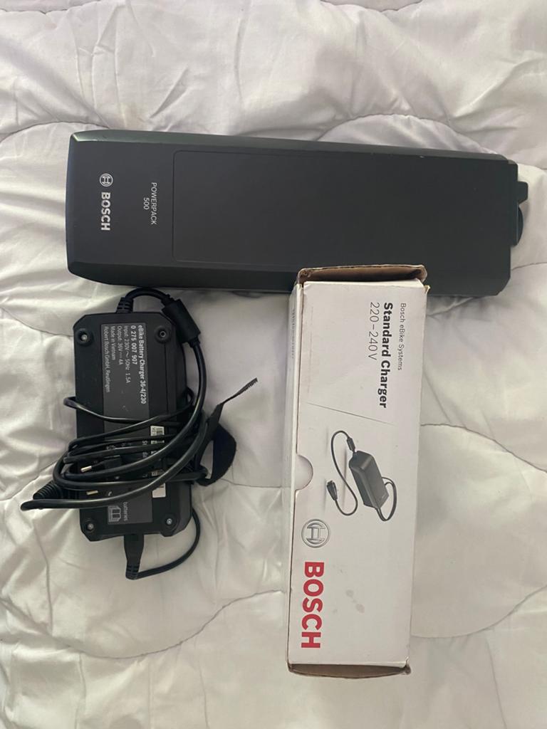 Bosch PowerPack 500 + originele oplader + Intuvia display, Ophalen, Gebruikt
