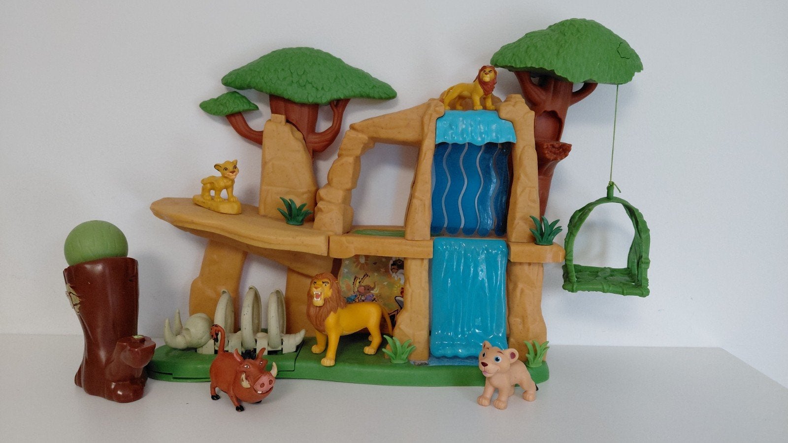 Lion king set Disney, Verzamelen, Ophalen of Verzenden, Leeuwenkoning of Jungle Boek, Zo goed als nieuw, Beeldje of Figuurtje