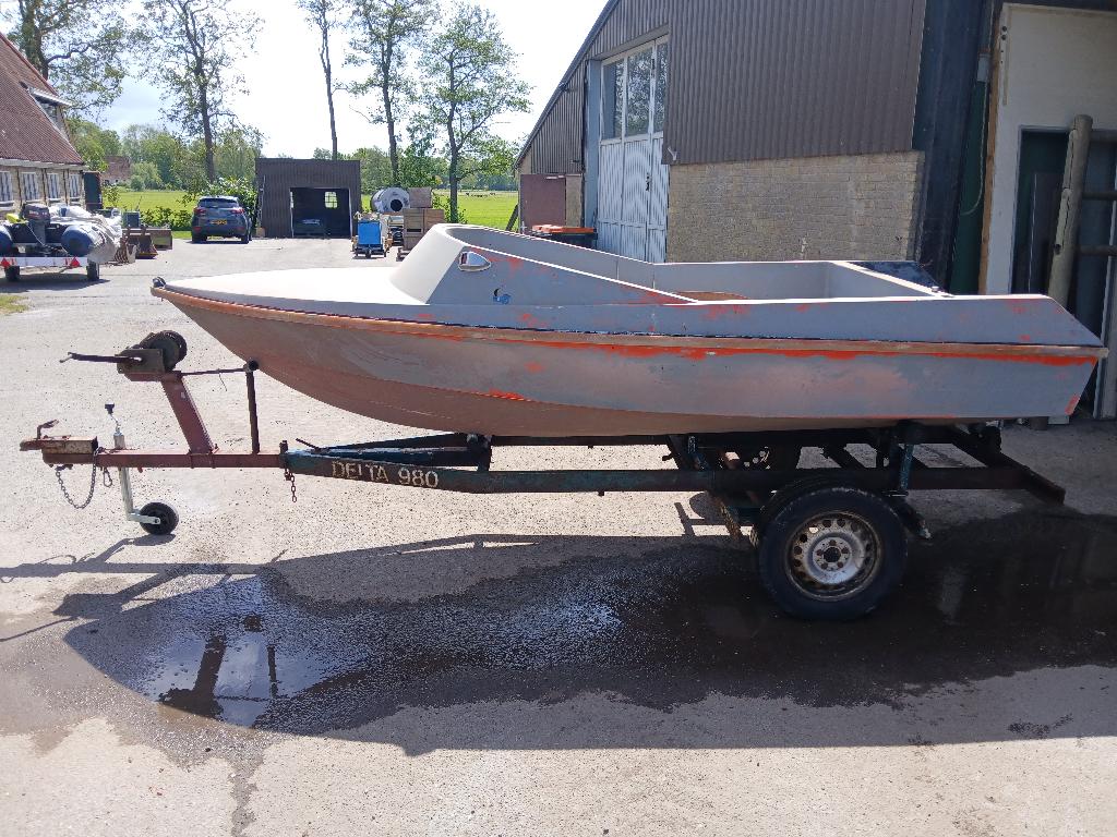 Reddingsboot opknapper, Watersport en Boten, Ophalen, Gebruikt, Geen motor, Polyester