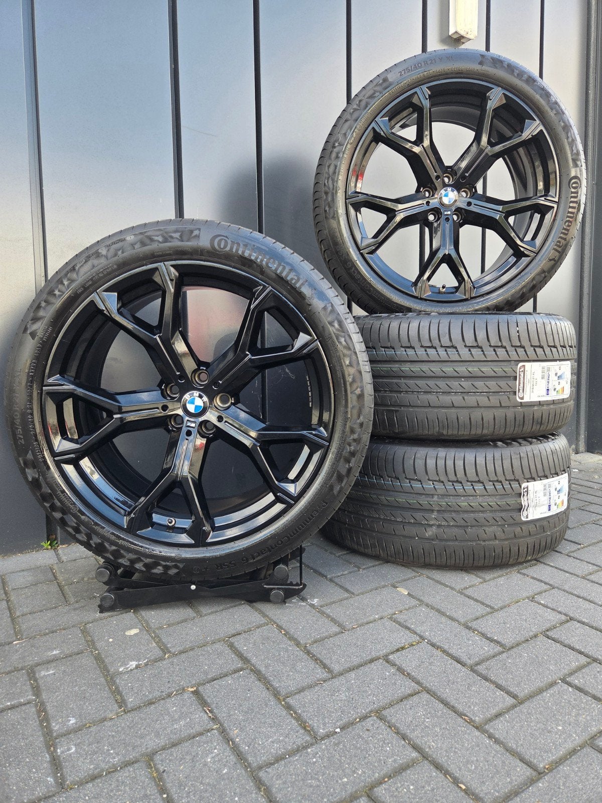 21 Inch Originele BMW X5 G05 X6 G06 Styling M741 741M Black, Ophalen, 21 inch, Zomerbanden, Banden en Velgen