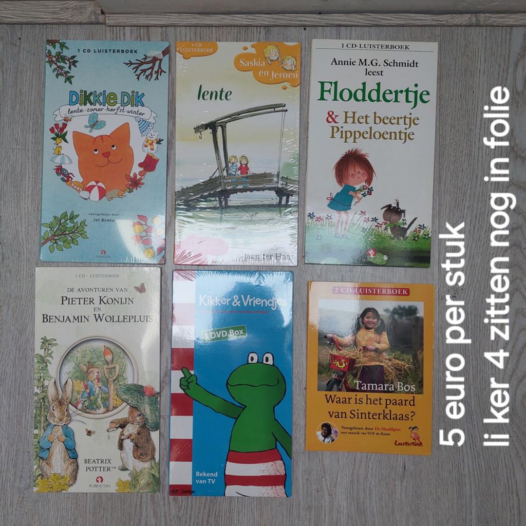 Luister boeken oa Roald dahl, Boeken, Luisterboeken, Ophalen of Verzenden, Astrid Lindgren, Cd, Kind