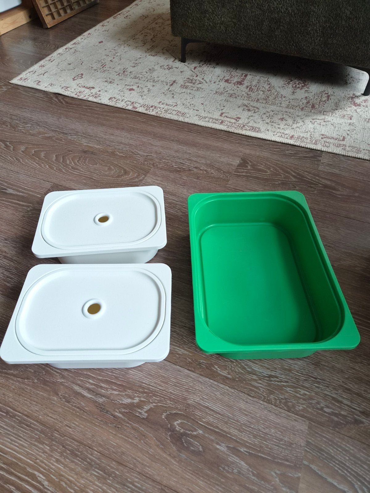 Ikea trofast bakken, Ophalen, Minder dan 50 cm, 75 tot 100 cm, 90 tot 105 cm