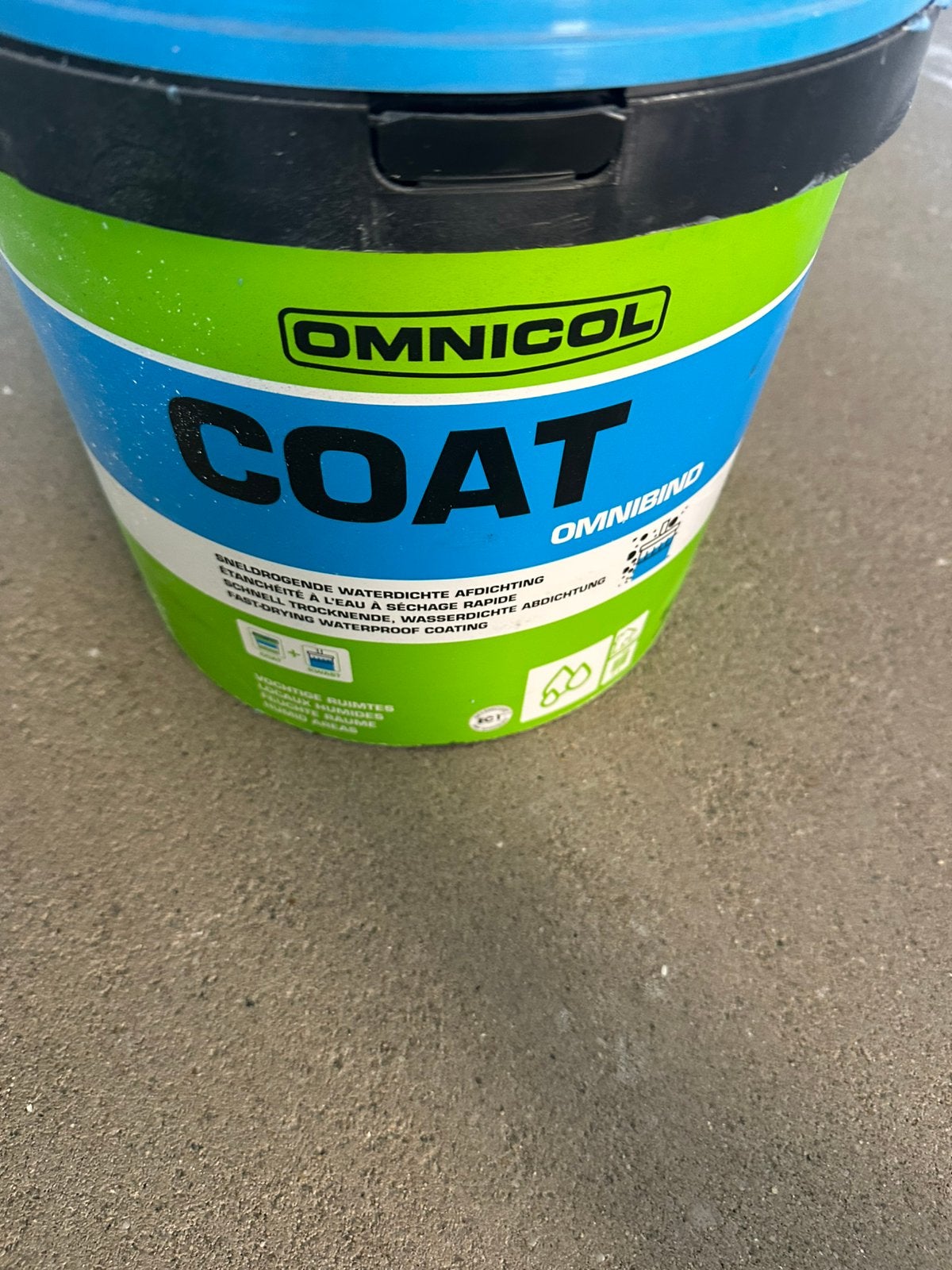 Omnicol coat, Doe-het-zelf en Verbouw, Ophalen, Zo goed als nieuw, Wit