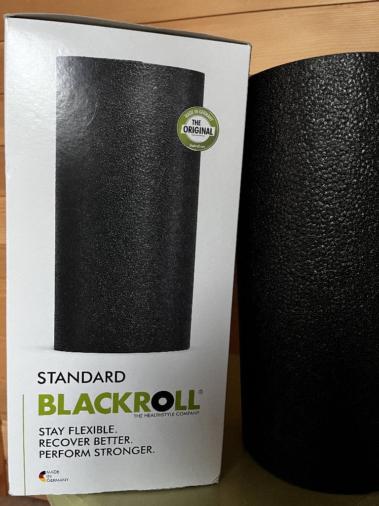 Blackroll Standard Fascia Roller - Zwart, Ophalen of Verzenden, Zo goed als nieuw, Overige typen