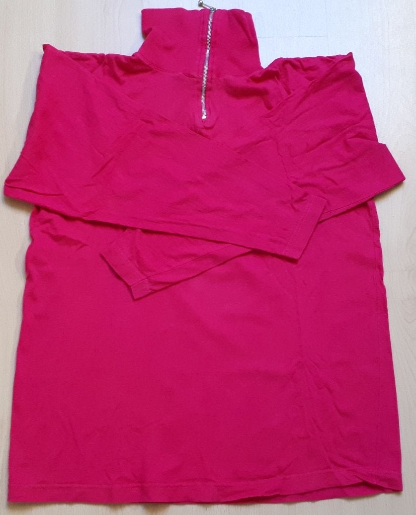 Mooie roze Skishirt met een rits bij de hals. Maat 36., Ophalen of Verzenden, Gedragen, Maat 36 (S), Trui