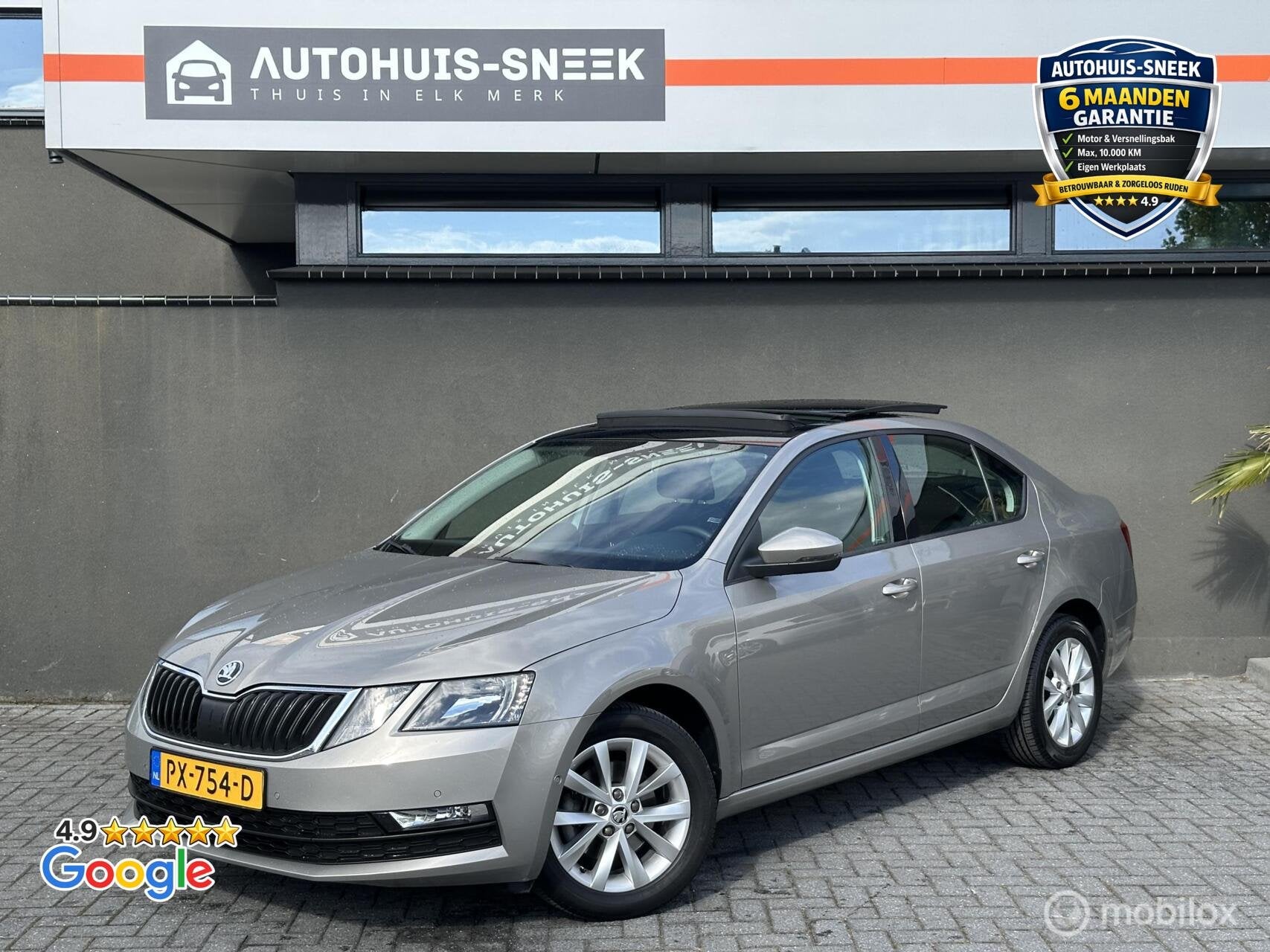 Skoda Octavia 1.0 TSI | Pano | CarPlay | Keyless, Gebruikt, Euro 6, 49 €/maand, Bedrijf
