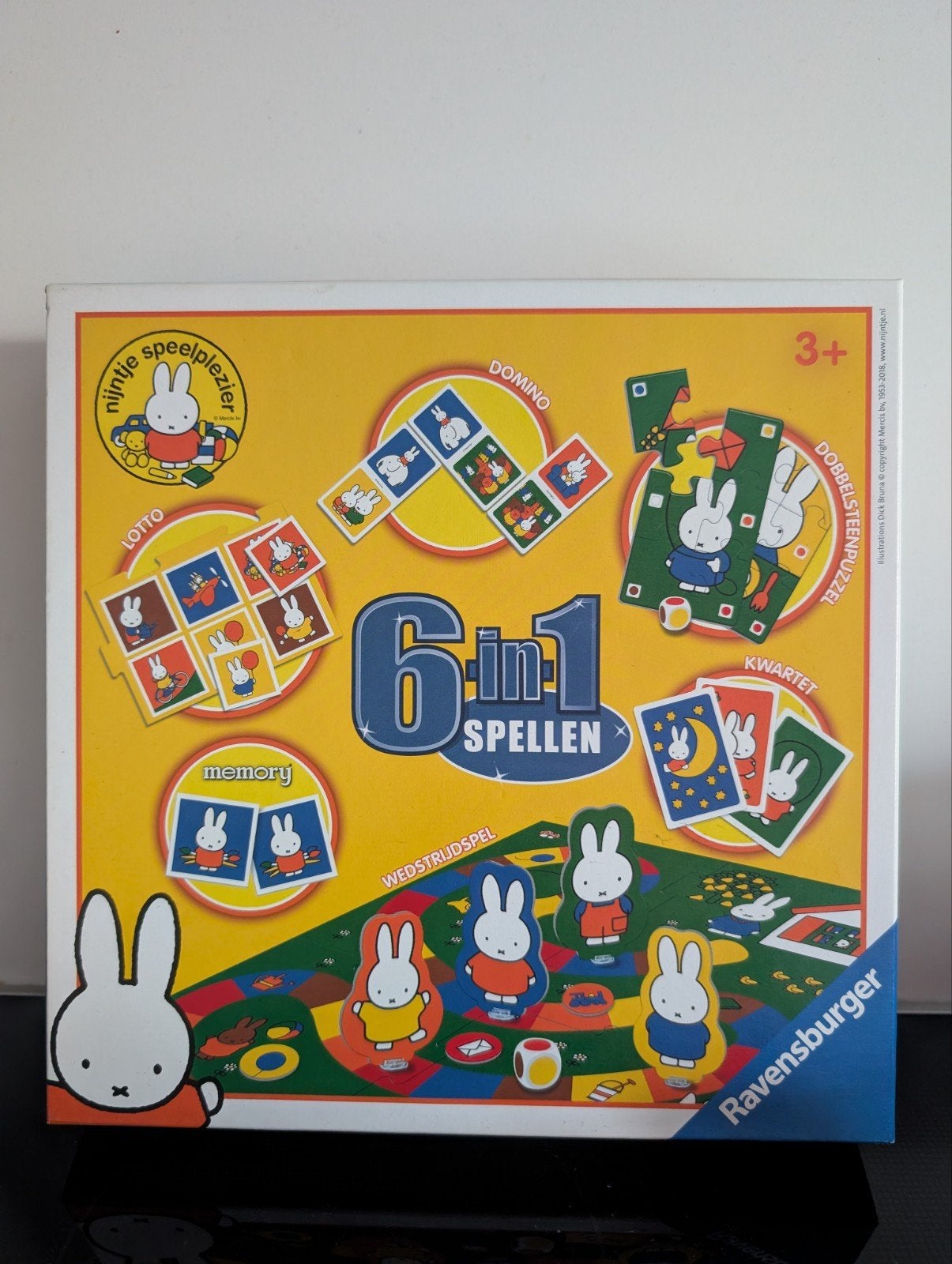 Ravensburger 6 in 1 spellen Nijntje, Ophalen of Verzenden