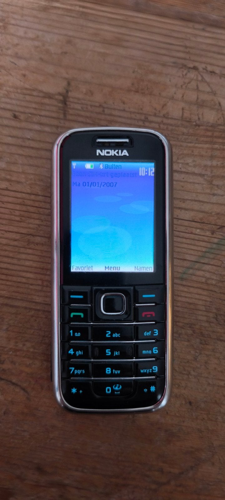 Nokia 6233 Express-muziek - Klassieke Telefoon, Telecommunicatie, Gebruikt, Zwart, Fysiek toetsenbord, Ophalen of Verzenden