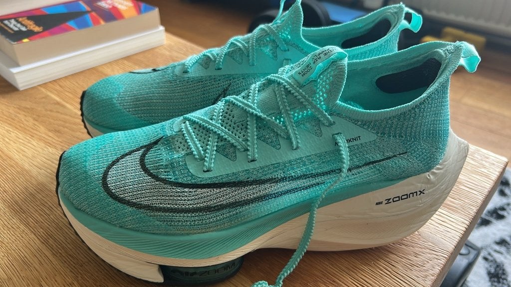 Nike Air Zoom Alpha Fly Next% - Maat 43 - Nieuwstaat, Ophalen of Verzenden, Zo goed als nieuw, Hardloopschoenen, Nike