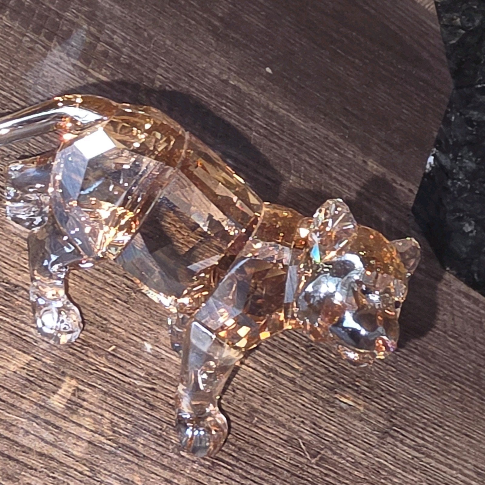 Swarovski Kristallen Tijgerbeeldje welp, Ophalen of Verzenden, Zo goed als nieuw