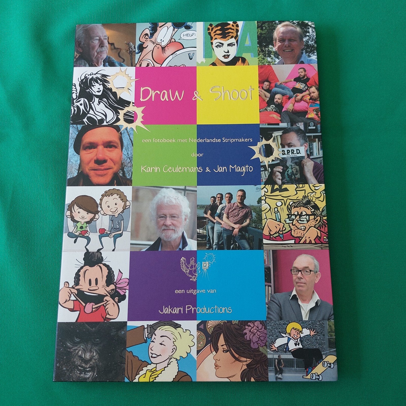 Draw& shoot, Eén stripboek, Ophalen