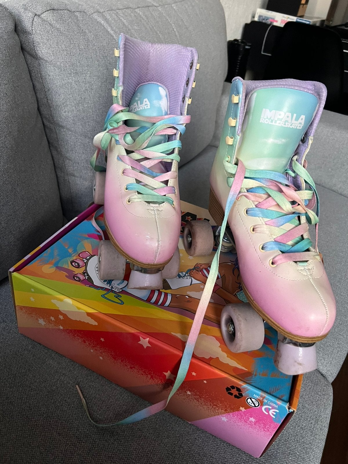 Roller skates, Ophalen of Verzenden, Gebruikt, Dames