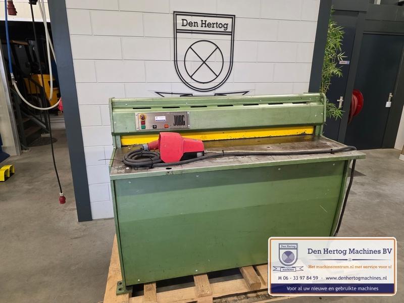 JORG knipschaar knipbank plaatschaar guillotineschaar 1250x2, Doe-het-zelf en Verbouw, Gereedschap | Overige machines, Ophalen