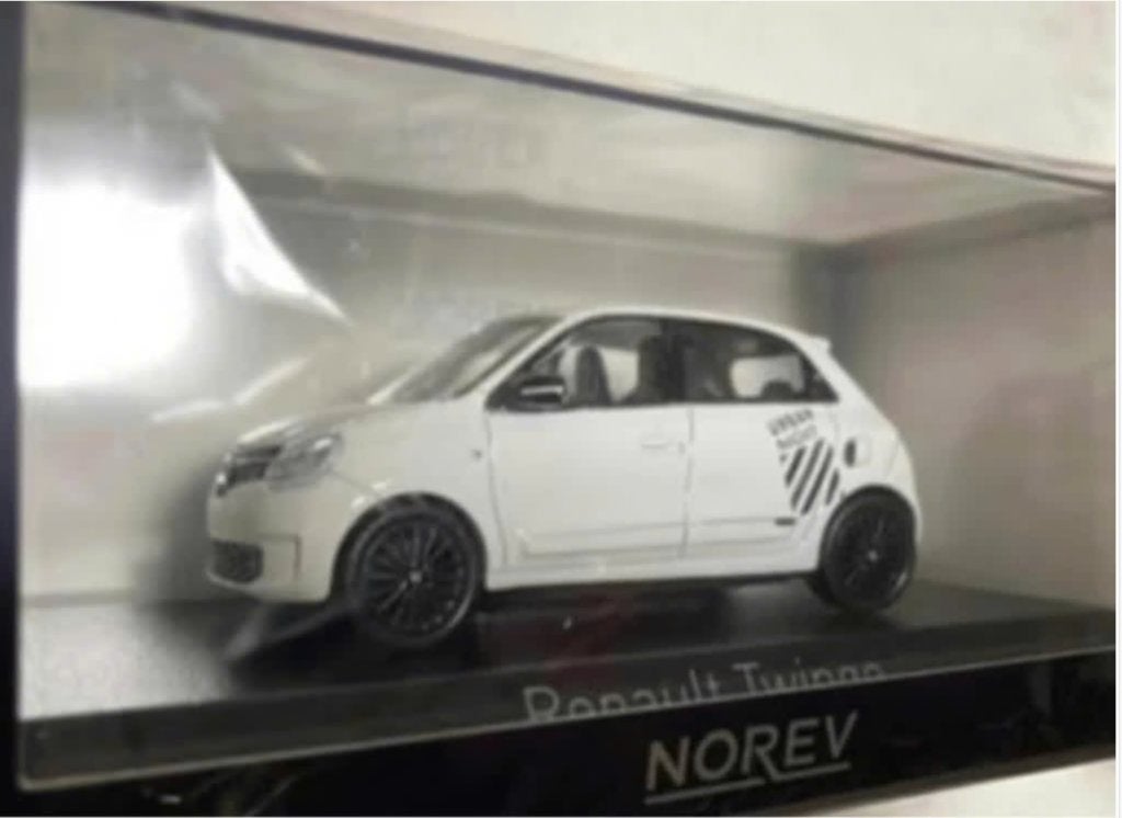 Renault Twingo Urban Night 2021 Wit 1:43 NOREV ref. 517422, Verzenden, Nieuw, Auto, Norev