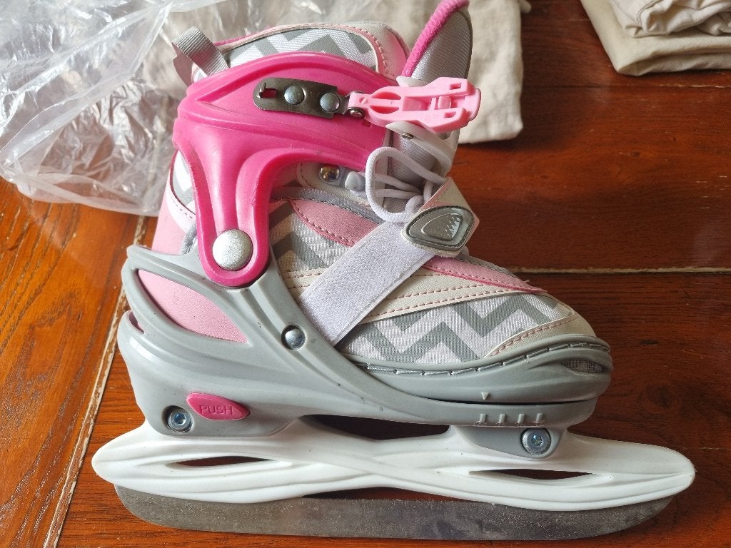 Nijdam schaatsen verstelbaar maat 34 t/m 37, Ophalen of Verzenden, Zo goed als nieuw, Kunstschaatsen, Nijdam