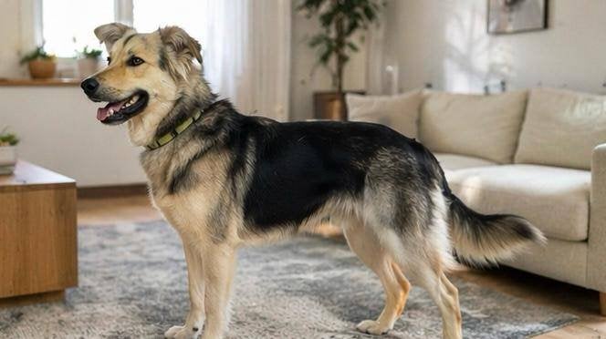 Hond Piccolo Teefje 1,5 jaar oud mix Herder, Particulier, 1 tot 2 jaar, Buitenland, Teef