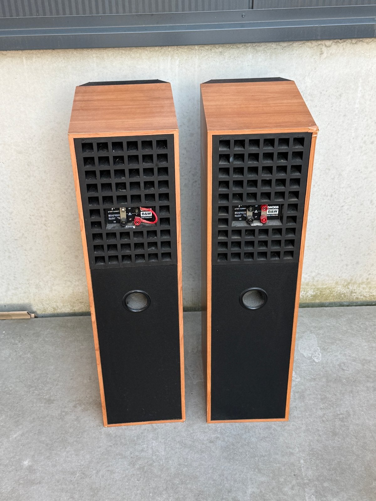 B&W DM305 Vloerstaande Luidsprekers - Goed Werkend, Audio, Tv en Foto, Luidsprekers, Ophalen, Vloerstaande luidspreker, Gebruikt