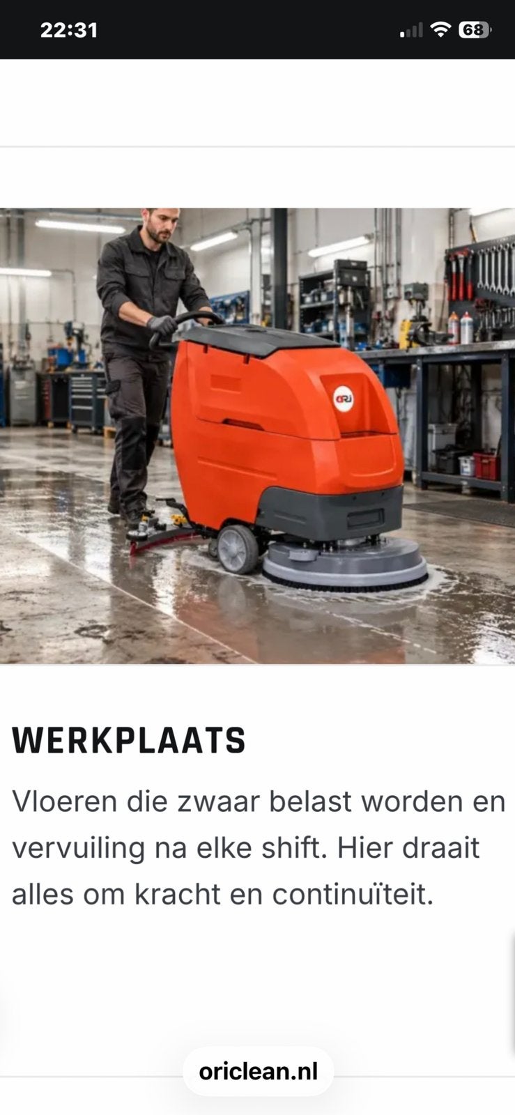 Schrob en veegmachines, Ophalen, Nieuw, Schrobmachine